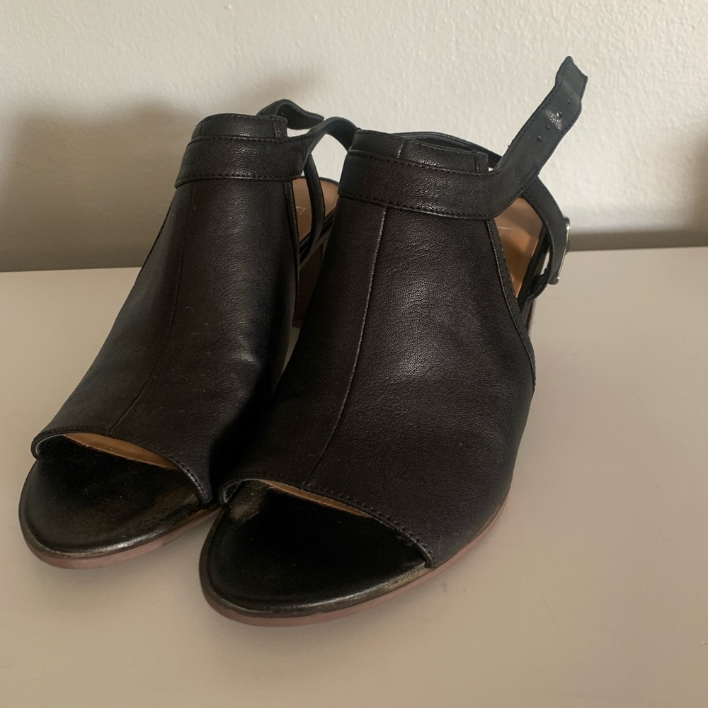 Franco Sarto Black Heels Size 8